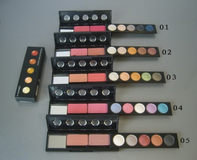 MAC Makeup Artist Fashion 5 Colors Eye shadow & 3 Blusher Online